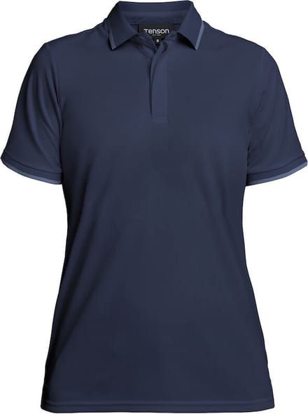 Tenson TXlite Q-Dry Polo 465018078 - Donkerblauw - M