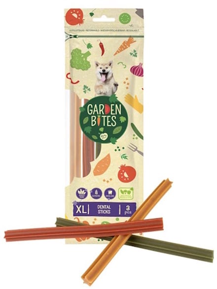 Garden Bites Dental Sticks XL - 25CM - 3 stuks