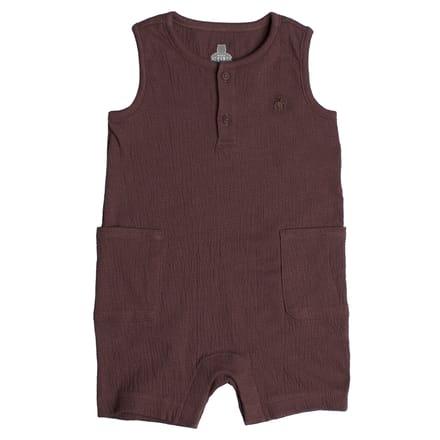 Korte jumpsuit met zakken 870145 voor baby's