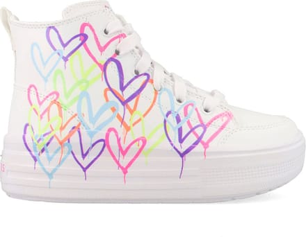 Skechers Hyperlift - Love Daze 314075L/WMLT Wit / Multicolor-28