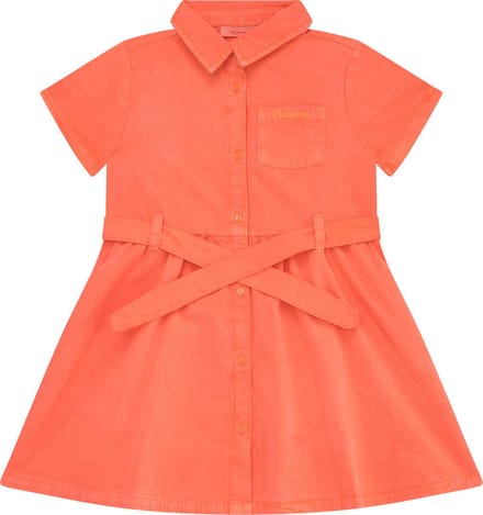 Someone SENNA-SG-51-J Meisjes Jurk - FLUO CORAL