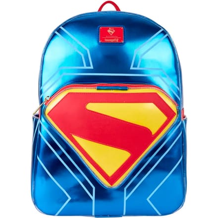Loungefly - DC Comics - Superman Light Up Glow Backpack -Lichtgevende Rugtas - Rugzak