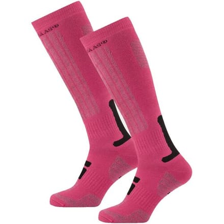 Poederbaas Skisokken 2-pack Pink-39/42