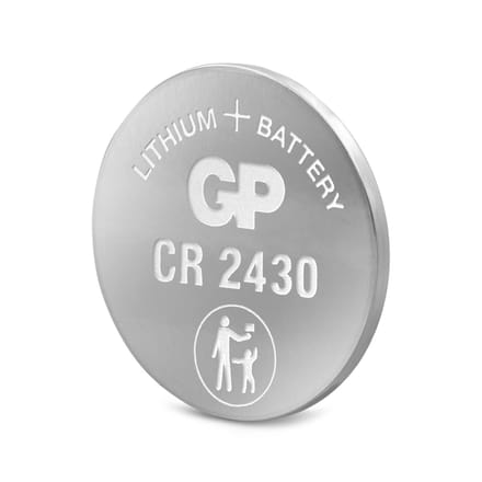 GP CR2430 Lithium knoopcel batterij - DL2430/L20/5011LC - Blister van 1