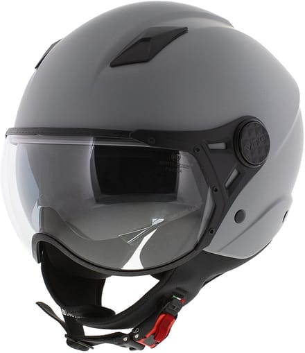 Vito jet helm Lavori mat grijs M