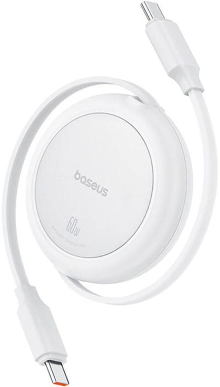 Baseus Usb-C Naar Usb-C Kabel 60W Voor Laptops Telefoons 1M, Snel Opladen