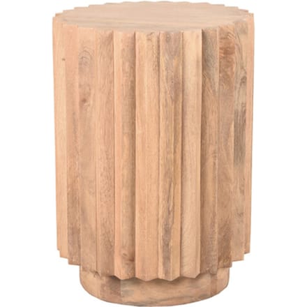 LABEL51 Novan Bijzettafel - Bruin - Hout - 35 cm
