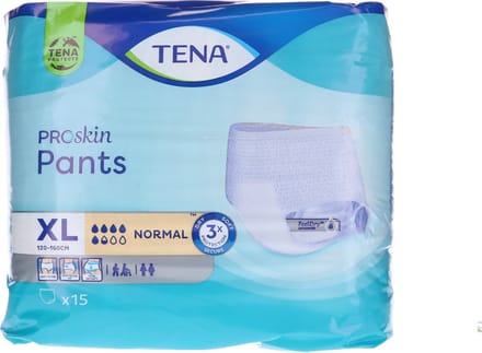 TENA PROSKIN PANTS NORMAL - XL- 2 x 15 stuks voordeelverpakking