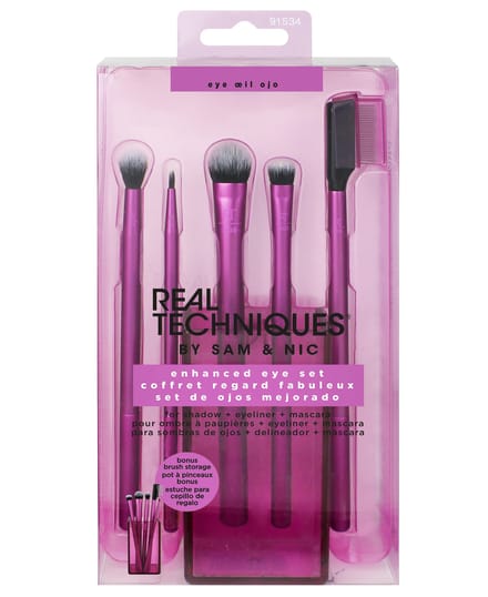 Real Techniques Enhanced Eye Brush Set 6 st