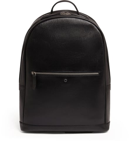 Ted Baker Bailor Dagrugzak Leder 46 cm Laptopvak - 43cm (17 duim) - black