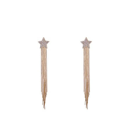 Go Dutch Label Oorknoppen sparkle star waterfall Goud