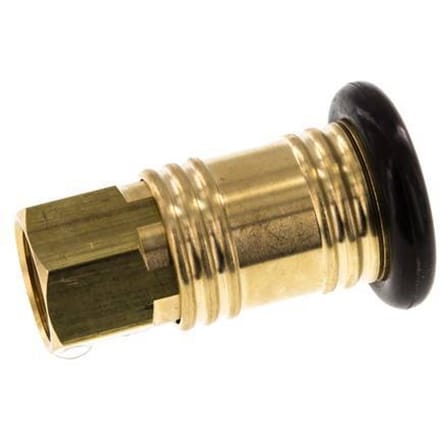 Messing DN 12 Luchtkoppeling Snelkoppeling G 3/4 inch Binnendraad - CLS12-F-B-034
