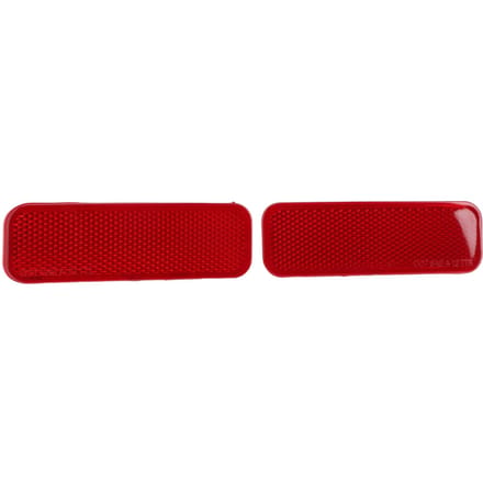 1 Paire Réflecteur de Pare-chocs Arrière BK21515C0AA Bande Réflecteur de Pare-chocs Arrière pour Transit Tourneo Grand red