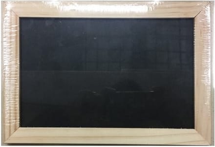 ARO houseware Schoolbord lei 18x26cm houten rand