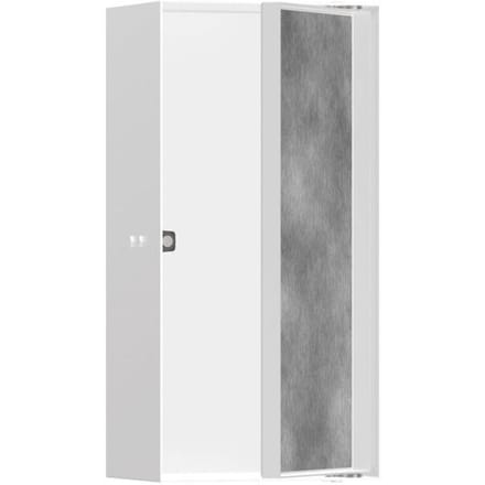 Hansgrohe XtraStoris Rock wall niche installation box with tileable door 15 x 10 x 30 cm 56082700
