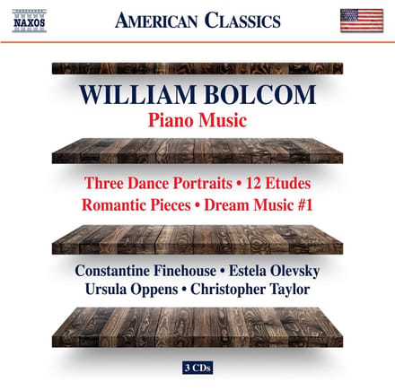 Finehouse, Olevsky, Oppens, Taylor - Bolcom: Piano Music (3 CD)