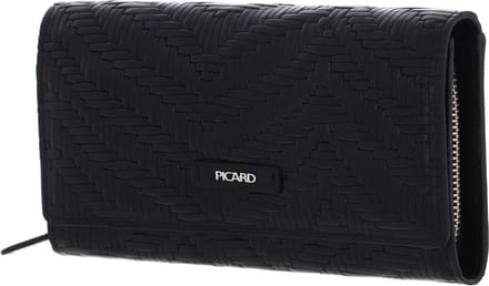 PICARD Portemonnee Sunshine 1 Flap Wallet Black Zwart