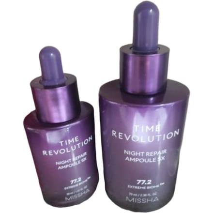 MISSHA Time Revolution Night Repair 5X Ampoule Set (30 ml + 15 ml) blue