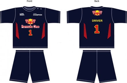 Fun2Wear - Shortama Driver 1 - - Maat 86 -