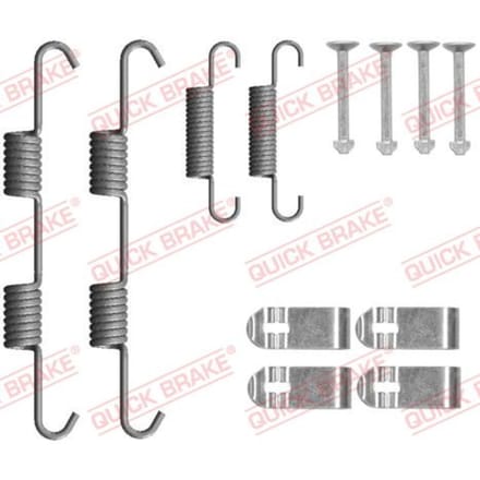 Toebehorenset, remschoenen QUICK BRAKE 105-0077