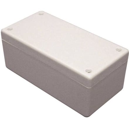Hammond Electronics 1594CBK Universele behuizing 105 x 66 x 45 ABS Zwart 1 stuk(s)