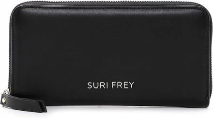 SURI FREY Portemonnee Tiffany Zip Around Wallet Black Zwart