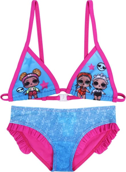 Tweedelig roze-blauw badpak L.O.L. SURPRISE!