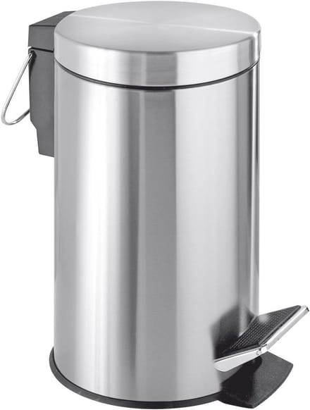 Cosmetic Pedal Bin Easy Close - 3L RVS Met Anti-Vingerafdruk