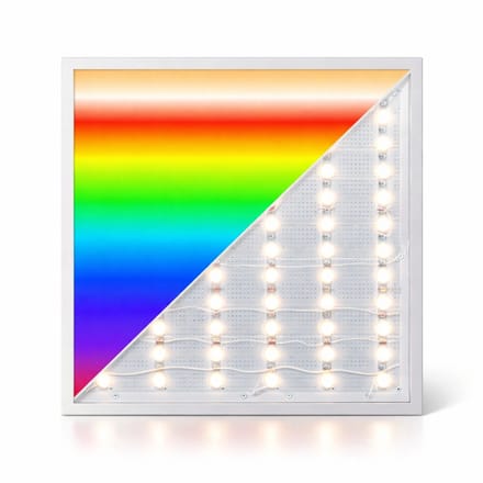Back-Lit Led paneel 30x30 cm 12 W rgb+cct switch