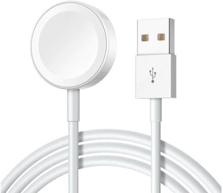 Magnetische Laadkabel 1 meter Wit - Apple Watch - USB-A - Lader