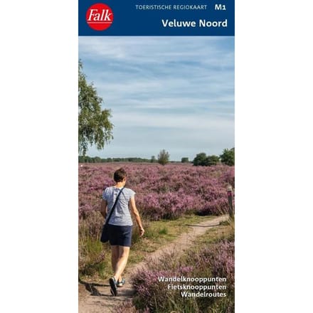 Falk Toeristische Regiokaart Noord-Veluwe