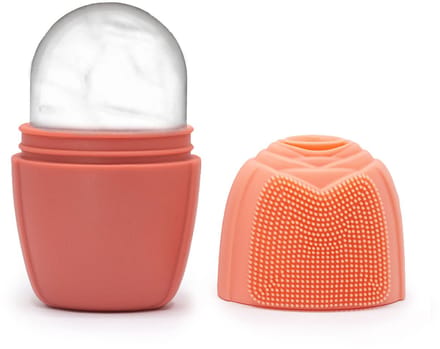 Siliconen IJs Gezichtsroller - Perzik - Ice Roller - Facial Roller - Face Roller Massage - Gezichtsmassage - Gezichtsroller - IJsroller - Verjonging
