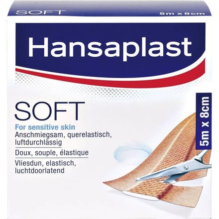 1556527 Hansaplast Soft pleister (l x b) 5 m x 8 cm
