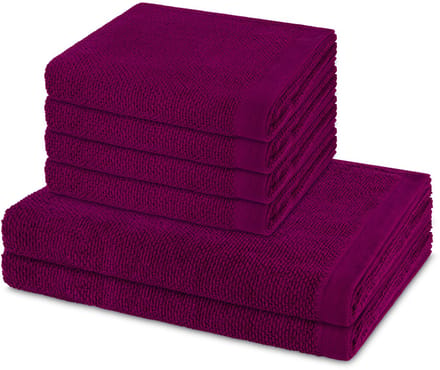 Möve Sonstiges 4 X handdoek 2 X douchehanddoek - in set 6 pack Bliss