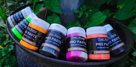Trout Master Pro Paste Knoflook - Kleur : White-Black