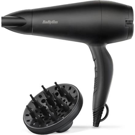 BaByliss Power Smooth 2200 Föhn - Diffuser - 2200 Watt - Keramisch