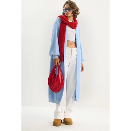 Overmaats Brei Vest