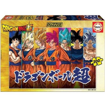 Educa puzzel Dragon Ball Z 300 stukjes karton stripfiguren.