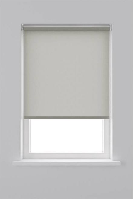 Decosol Rolgordijn Lichtdoorlatend - Linnenlook Licht Grijs (5805) - 90 x 190 cm
