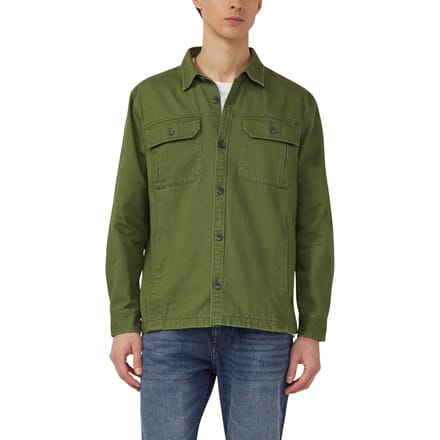 s.Oliver Shirts Army Green Taglia: L | Camicie Casual Outlet | Uomo | Verde