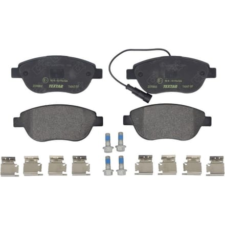 Remblokset TEXTAR 2370802, voor