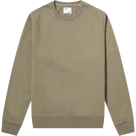 Sweatshirt ronde hals Colorful Standard Classic Organic dusty olive
