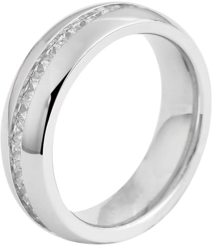 AKZENT Akzent Damesring "Sensual Balance" zilver - relatie ring - vriendschapsring -