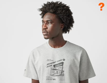 Reebok Diner T-Shirt - size? exclusive, grijs