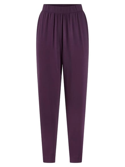 Lange joggingbroek Van Peter Hahn paars