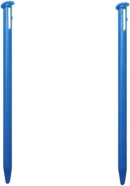 2x Stylus pen geschikt voor New Nintendo 3DS Blauw