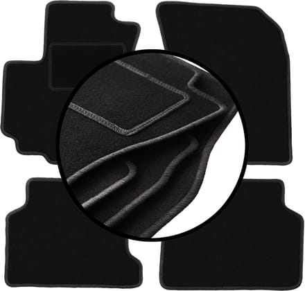 Complete set veloursmatten voor: Suzuki Swift V 5D hatchback (2010-2016)