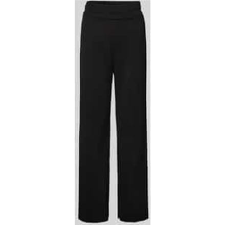 Stoffen broek met elastische band model 'ALISA'