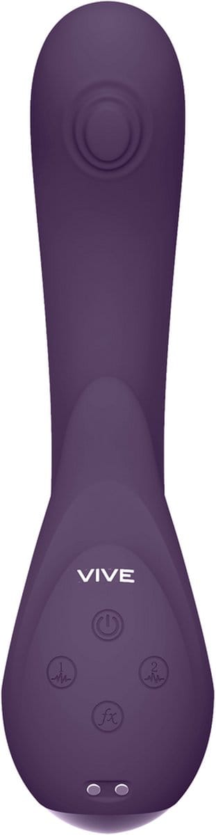 VIVE by Shots - Miki - Pulse Wave Flickering G-Spot Vibrator - Purple