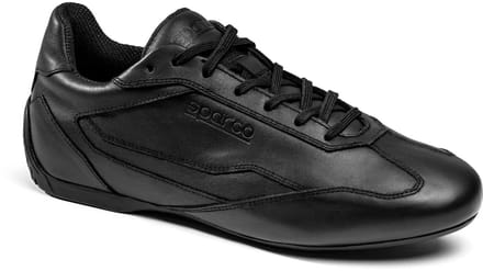 Sparco S-Drive Leer Sneakers - Zwart — 45